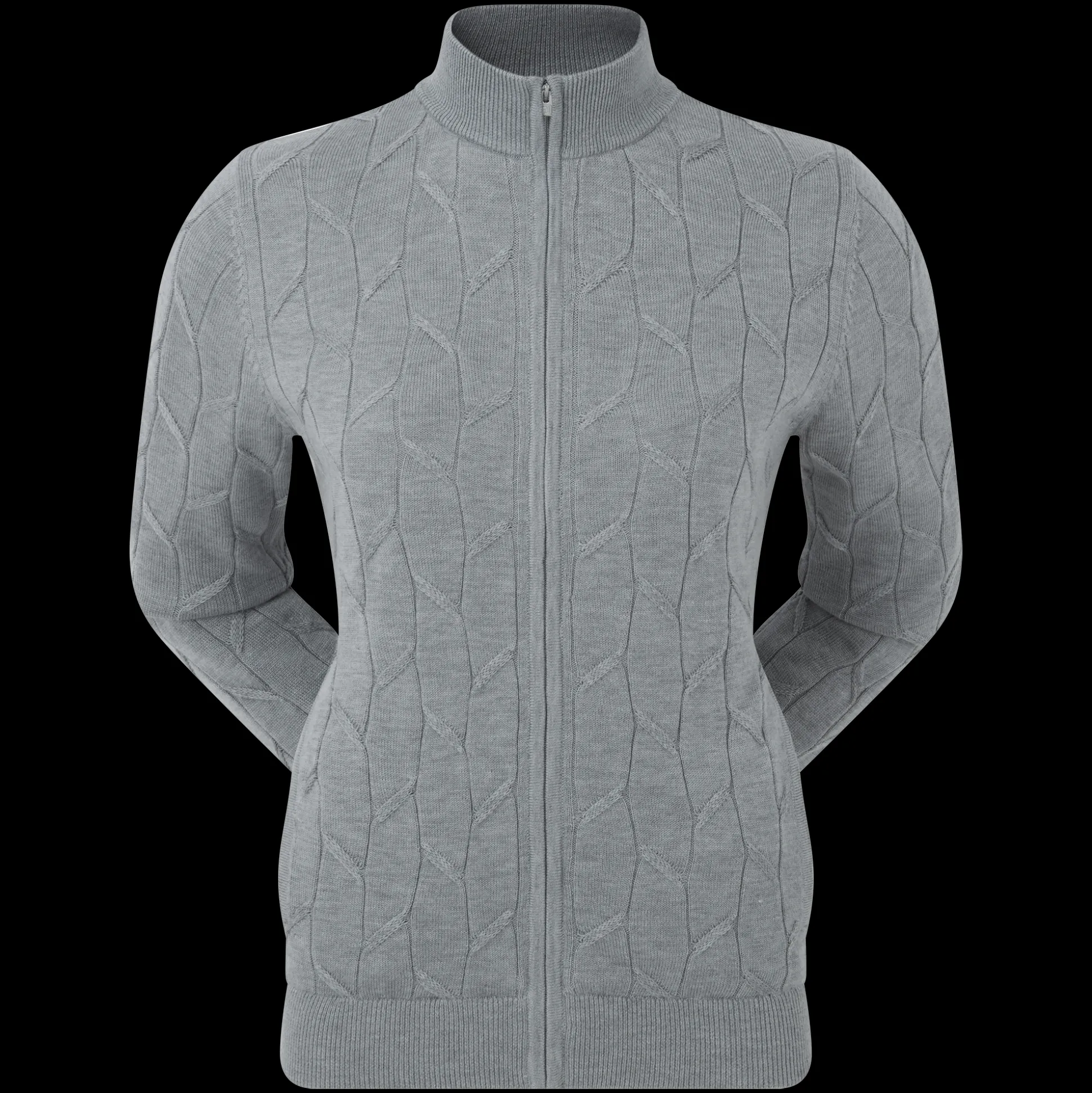 Gefütterte Reißverschlussjacke
